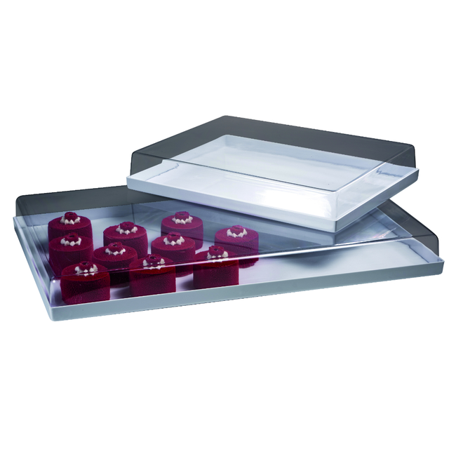 Serveringsbrett med lokk - 30x40xH6cm 