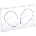 Støpeform polykarbonat 3D Egg 90 x H130mm - 150g x 2