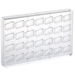 Konfektform polykarbonat 1903 28 x 20 x H17mm - 7ml x 28