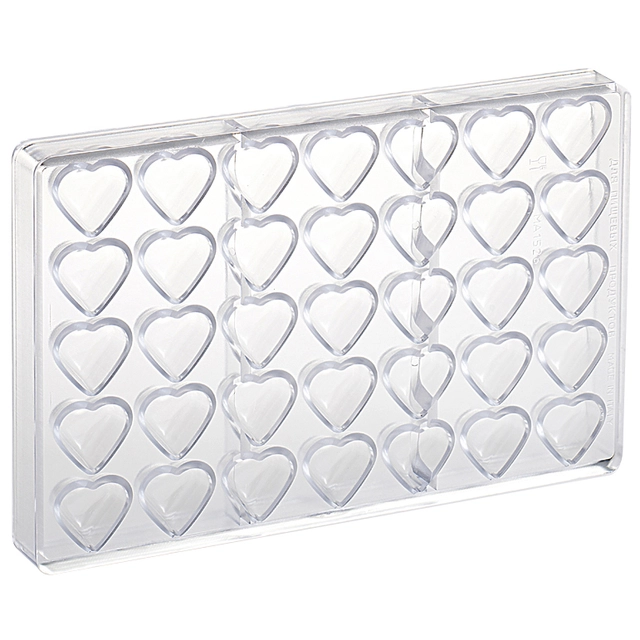 Konfektform polykarbonat 1526 30 x 28 x H16 - 8ml x 35 