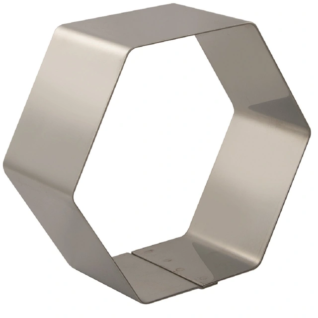 Stålform Hexagon - 9 x H4cm 