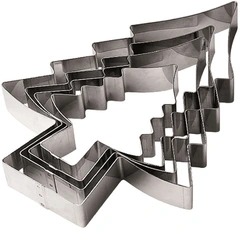 Stålform Juletre 30 x H4cm