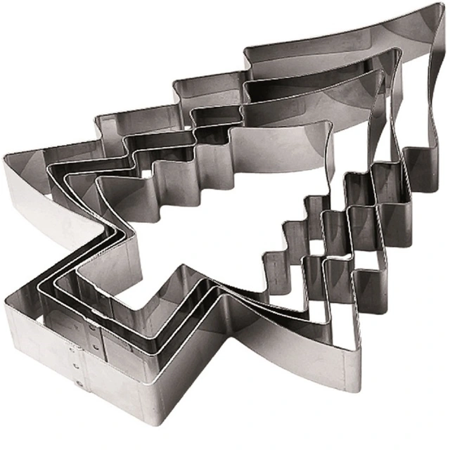 Stålform Juletre 24 x H4cm 