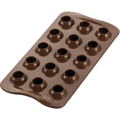 Konfektform silikon - Tartufino 3D 15 x H8mm - 8ml x 15