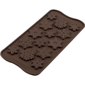 Konfektform silikon - SCG40 Snowflake Ø35 x H4mm - 3ml x 14