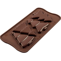 Konfektform silikon - SCG46 Tree 56 x 75 x H8mm - 13ml x 4