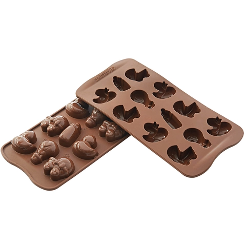 Konfektform silikon - SCG31 Baby 35 x 32 x H16mm - 11ml x 12