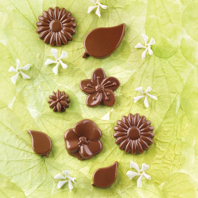 Konfektform silikon - SCG44 Garden Ø36 x H7mm - 4ml x 12 