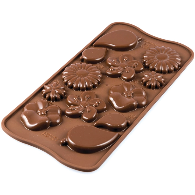 Konfektform silikon - SCG44 Garden Ø36 x H7mm - 4ml x 12 