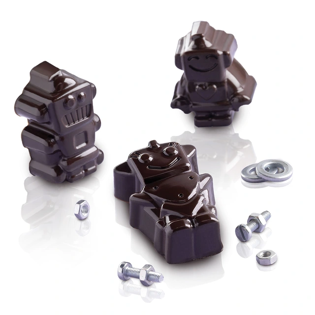 Konfektform silikon - SCG18 Robot 39 x 26 x H16mm - 10ml x 12 