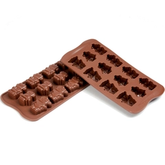 Konfektform silikon - SCG18 Robot 39 x 26 x H16mm - 10ml x 12