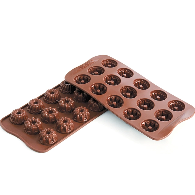 Konfektform silikon - SCG19 Fantasia Ø28 x H15mm - 6ml x 15 