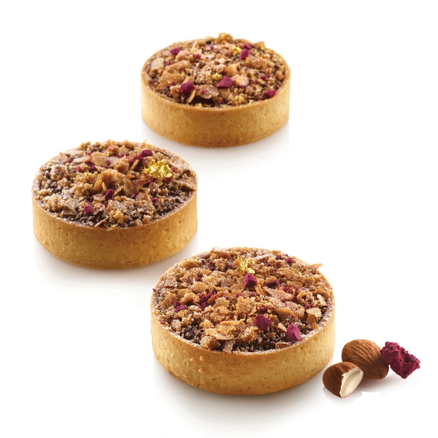 Terte ring rund perforert For mørdeig, pai og liknende 