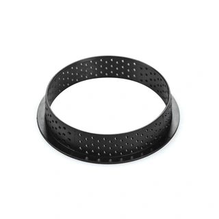 Terte ring rund perforert For mørdeig, pai og liknende