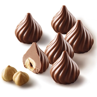 Konfektform silikon - Flame 3D 8 x H15mm - 8ml x 15