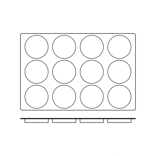 SQ029 Disco 3 Ø120 x H22mm - 120ml x 12 