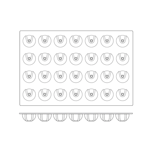 SQ043 Eclypse Ø70 x H37mm - 100ml x 28 