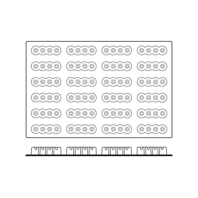 SQ025 Four Zero 117 x 33 x H33mm - 103ml x 24 
