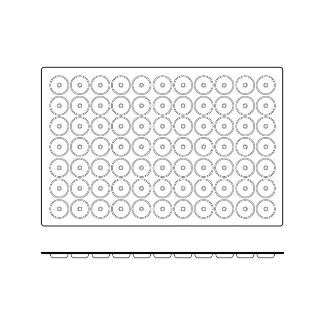 SQ033 Mini Savarin Ø41 x H12mm - 12ml x 77 
