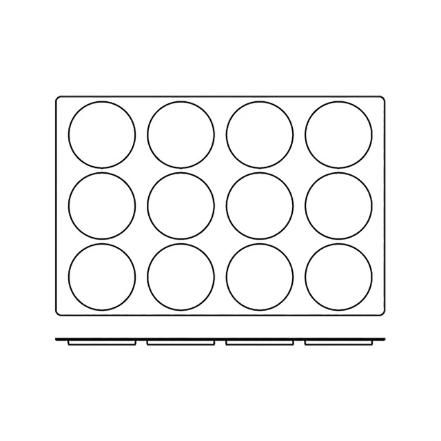 SQ013 Disco 2 Ø120 x H10mm - 112ml x 12 