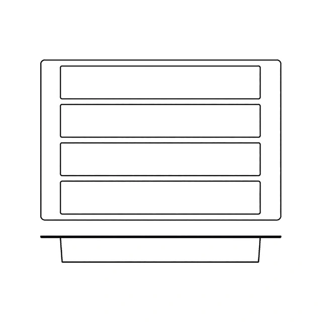 SQ014 Tronco 495 x 80 x H63mm - 2137ml x 4 