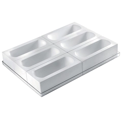 Gianduia 6 250 x 80 x H90mm - 1200ml x 6