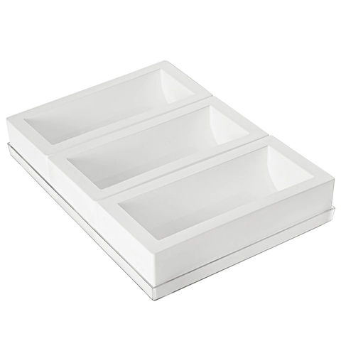 Bûche 3 250 x 90 x H70mm - 1300ml x 3