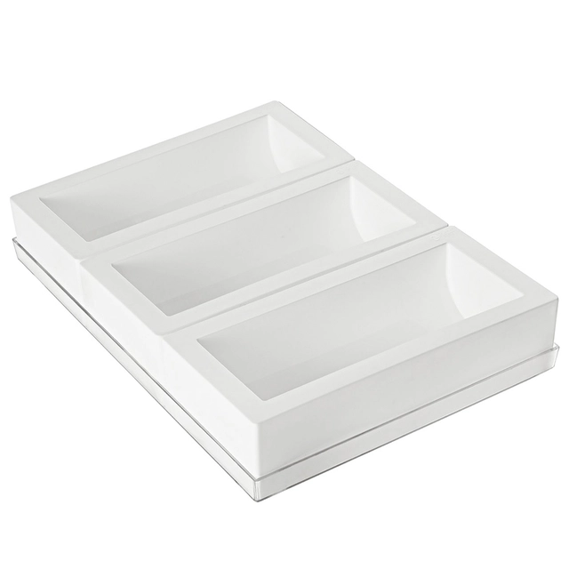 Bûche 3 250 x 90 x H70mm - 1300ml x 3 