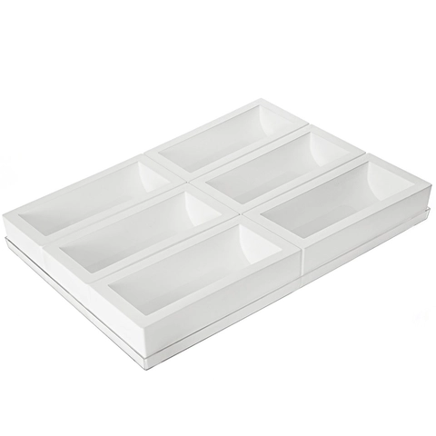 Bûche 6 250 x 90 x H70mm - 1300ml x 6