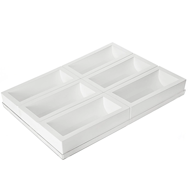 Bûche 6 250 x 90 x H70mm - 1300ml x 6 