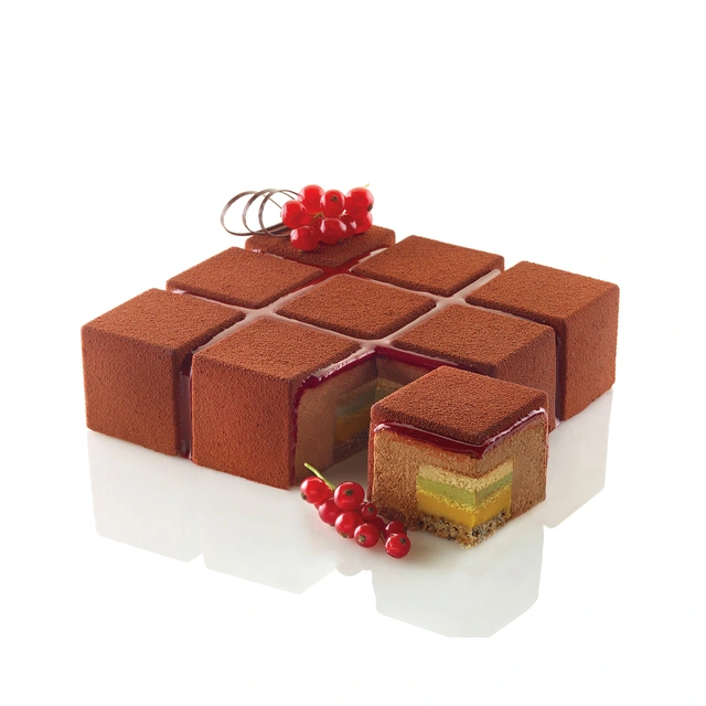 Cubik 1400 172 x 172 x H50mm - 1400ml 