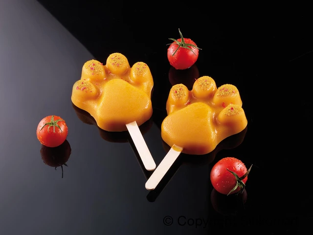 Gel 06 Pata silikonform 89 x 84 x H24mm - 98ml x 4 