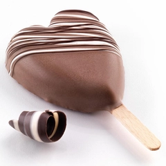 GEL03 Mini Heart 55 x 68 x H18mm - 45ml x 12