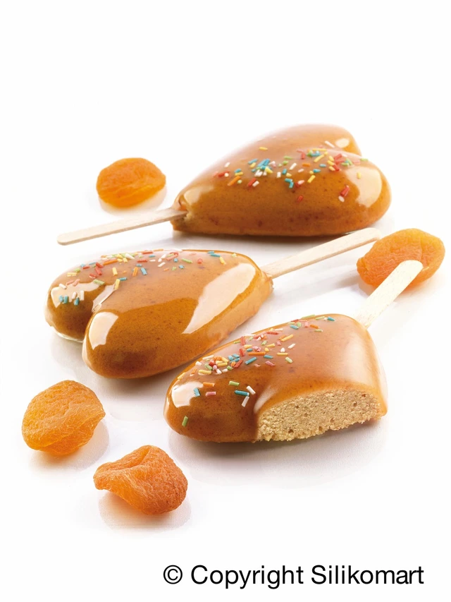 GEL03 Heart 91 x 85 x H23mm - 96ml x 4 