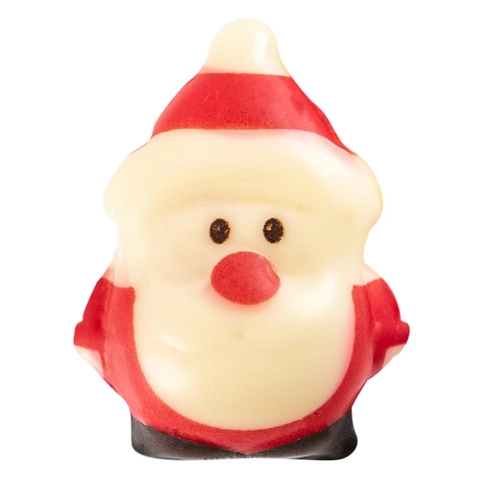 Nisse hvit sjokolade 3D - 72stk 3,5 x 2,5cm 