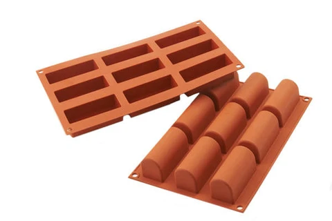 SF130 - SILICONE MOULD N. 9 MIDI BUCHE 8 4X32 H35 MM IN GIFT BOX 