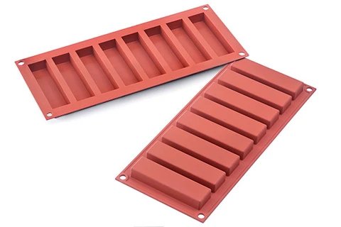 SF184 - SLIM BAR - SILICONE MOULD 100X26 H 16 MM 