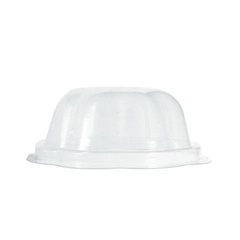 Klart lokk for gult mix beger ø7,8x5cm, 600stk - UTGÅR