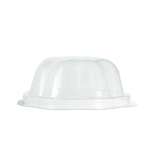 Klart lokk for gult mix beger ø7,8x5cm, 600stk - UTGÅR 