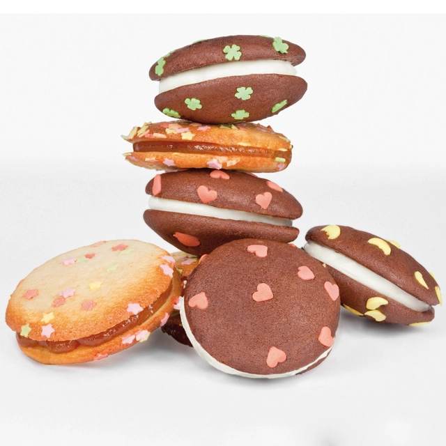 Whoopies matte - 30 x 40cm Ø70mm - 12 hull 