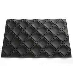 TEX03 Matelassé mønstermatte 25 x 18,5cm