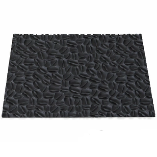 TEX06 Coffee mønstermatte 25 x 18,5cm