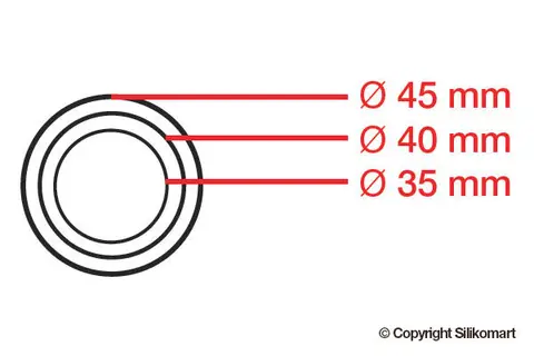 Fiberglass matte m/ sirkler - 59 x 39cm Utmerket for makroner og liknende. 