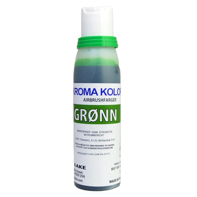 Konditorfarge grønn 