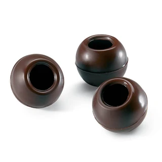 Pralinkuler mørk Maxi 4,7gr - 324stk 31 x 31 x H28mm