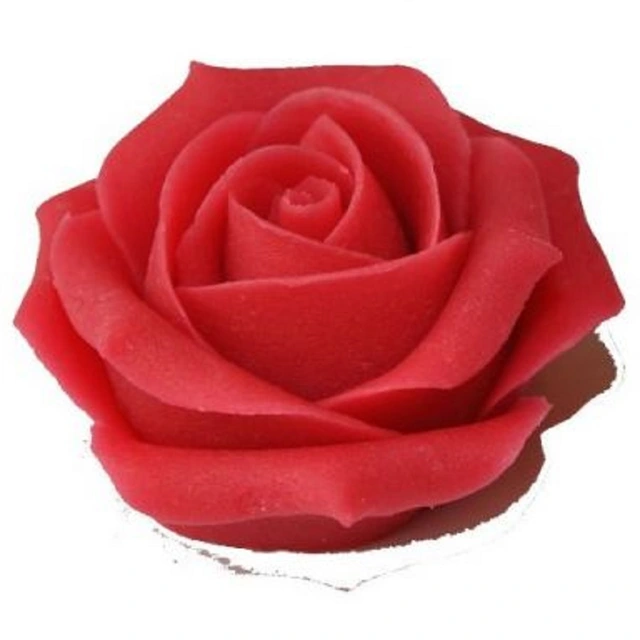 Marsipanrose rød 