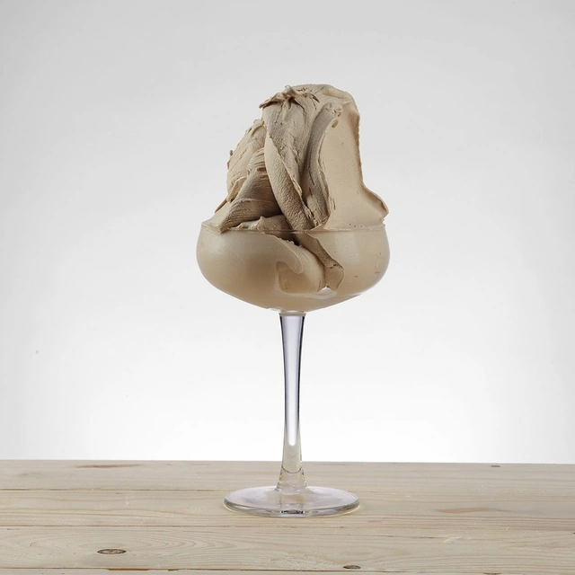 Mokka kaffe smakspasta Kaffe brygget på mokkakanne 