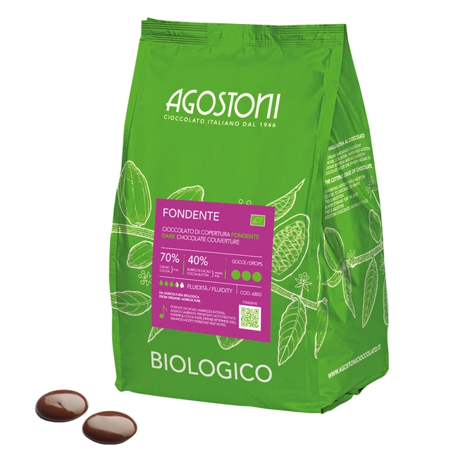 Sjokolade økologisk 70% Autentisk og intens kakaosmak og aroma 