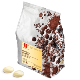 Vanini hvit sjokolade 43% fett Intens aroma og smak av melk og vanilje