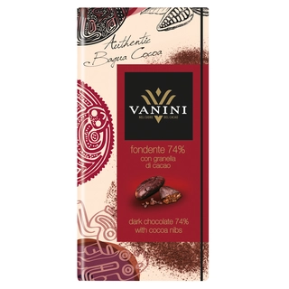 Bagua 74% med kakaonibs Nøttete, bitre toner